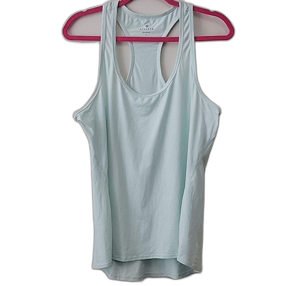 Athleta Light Green Tank Top